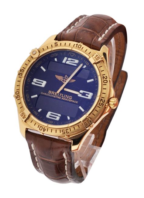 gold breitling aerospace for sale|Breitling professional aerospace.